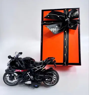 새상품 바이크 모델 블랙 기프트 박스 포함 약 11cm