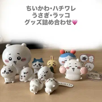치이카와 (먼작귀) 하치와레 토끼 랏코 굿즈 세트