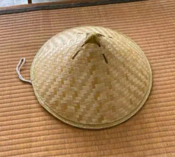 대나무 모자 선단 보강 (오덕 부착)