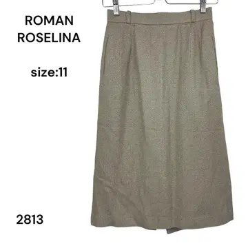 ROMAN ROSELINA 롱 스커트 11 허리밴딩 스타일리시
