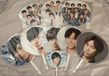 [최종 가격 인하!] Snow Man 아베 료헤이 부채 9장 세트