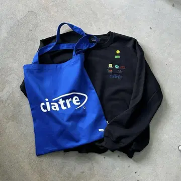 [ 미사용 새상품 ] ciatre 시아틀 토트 백 파랑 블루