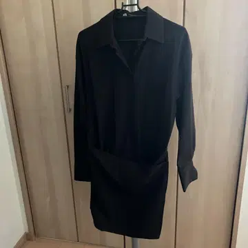 [ ZARA ] 브라운 롱 셔츠