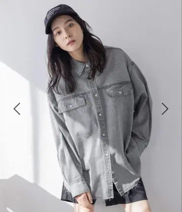 LOWRYS FARM 로리즈팜 모듬 데님 BIG 셔츠