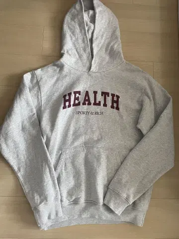 sporty&rich 후드 맨투맨
