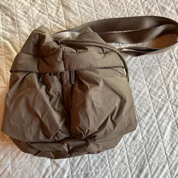 MUJI 발수 솜 충전 복조리 백