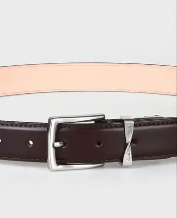 폴스미스 트위스트 루프 로고 가죽 벨트