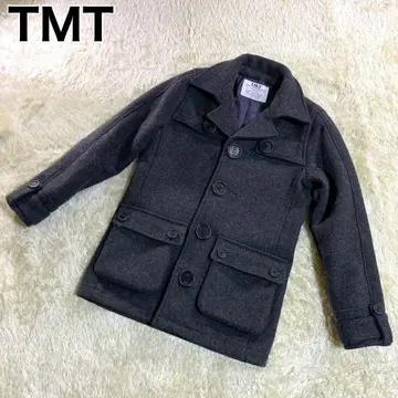 TMT 티엠티 울 피코트 그레이 S 일본제 기무라 타쿠야 애용