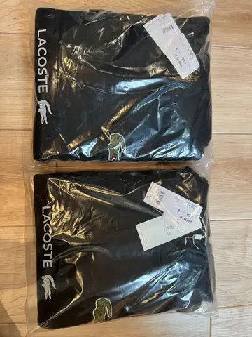 LACOSTE 블랙 후드티 SM2754-10 S, M