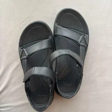 Teva 남성용 27cm 스포츠 샌들 블랙