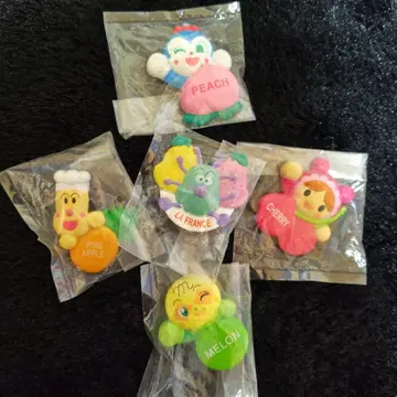 호빵맨 붙는녀석 마그넷 5종 세트