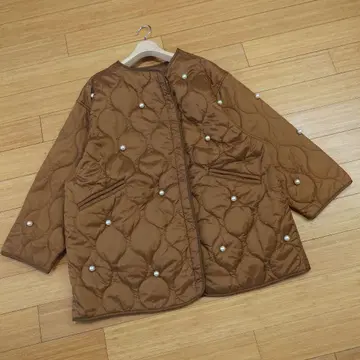 marryme BIG PERL JACKET 빅 펄 자켓 브라운