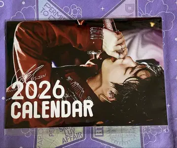 BTS 진 JIN 2026년 최신 버전 벽걸이 달력 2