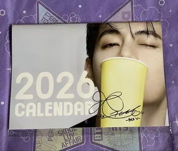BTS 테테 V 2026년 최신 버전 벽걸이 달력 2