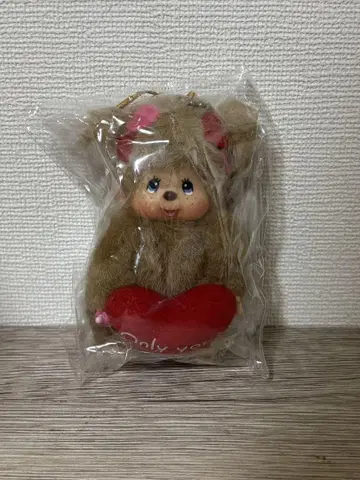 몬치치 키링 하트몬치치 봉제 인형 30주년 초레어