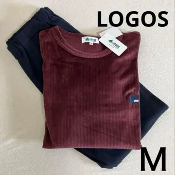 LOGOS 남성용 파자마 긴팔 롱 바지 M