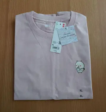 XL 치이카와 (먼작귀) 나가노의 곰 UT OKAIMONO 핑크