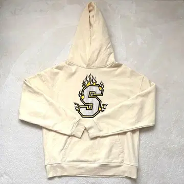 supplier S 로고 후드티
