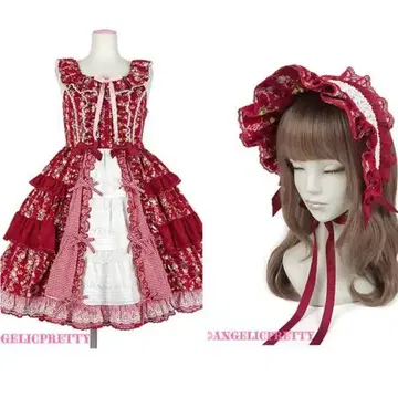Angelic pretty PetitBouquet JSK 하프 본네