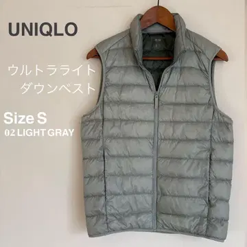 UNIQLO 울트라 라이트 다운 베스트 S 라이트 그레이
