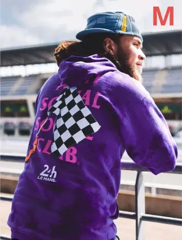 미착용 새상품 24ss ASSC Chequered Flag Hoodie