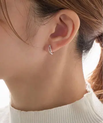 [ 금속 알레르기 방지 ] [ 아프지 않은 시리즈 ] 루프 핏 귀찌