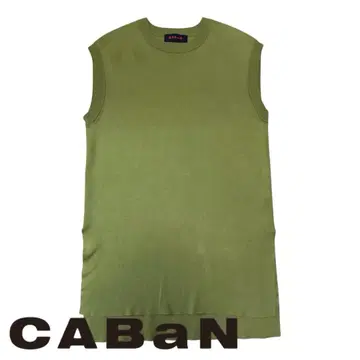 CABaN 올리브 그린 슬리브리스