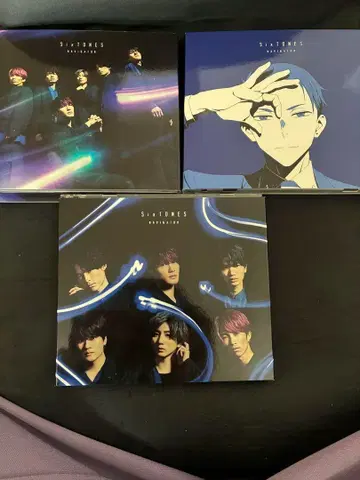 SixTONES NAVIGATOR CD 3가지 형태 세트