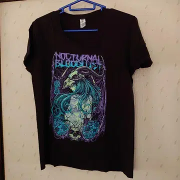 NOCTURNAL BLOODLUST 노크브라 T셔츠 V계 비주얼계