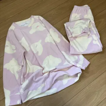 츠모리치사토 쓰리 슬립 룸웨어 파자마 후와후와 L