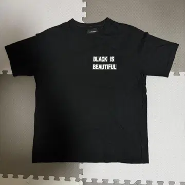 BLACK IS BEAUTIFUL 박스 로고 블랙 XL
