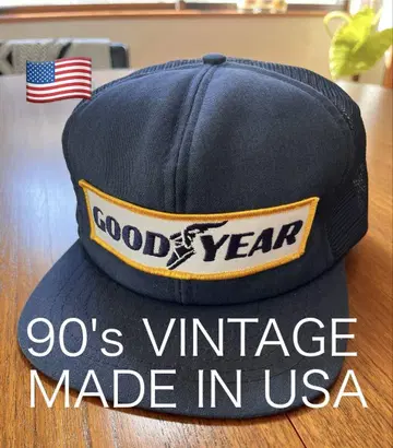 USA제! 90's VINTAGE GOODYEAR 캡 빈티지