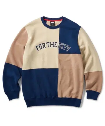 [ 미사용 새상품 ] ftc PATCHWORK CREW NECK