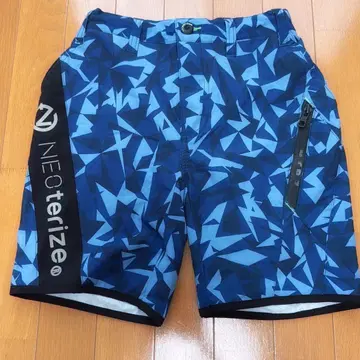 NEOterize 기하학 패턴 숏팬츠 작업복 S 사이즈