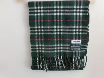 renoma paris 체크 무늬 머플러