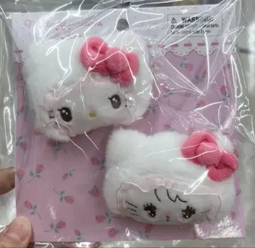 [ 재고 확인해 주세요 ] 산리오 mikko 헤어 클립 세트 키티 무스