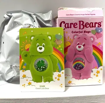 POP MART 케어베어 컬러풀 허그 굿럭베어