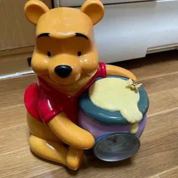 커다란 곰돌이 푸 꿀단지 모양 시계