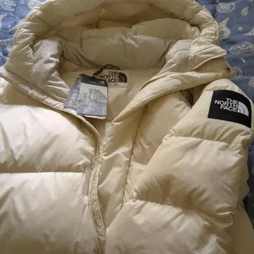 THE NORTH FACE 화이트 라벨 다운 자켓 XL 아이보리