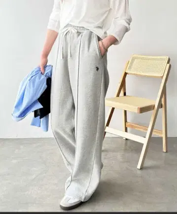 GeeRA 별주 [ U.S. POLO ASSN. ] 속기모 스웨트 팬츠