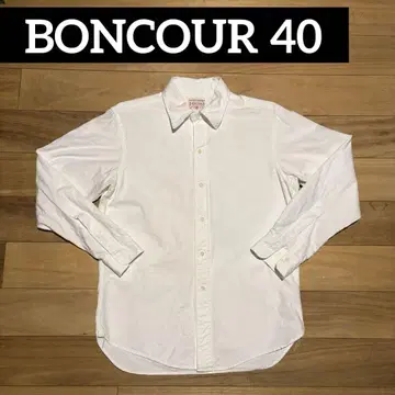 BONCOUR 화이트 셔츠 40 사이즈