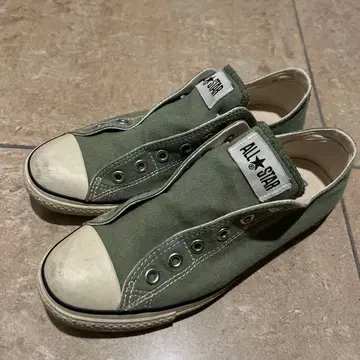 컨버스 슬립온 그린 25cm