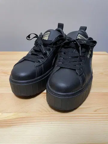 [ 새상품급 ] PUMA MAYZE GLOW WOMENS 블랙 블랙