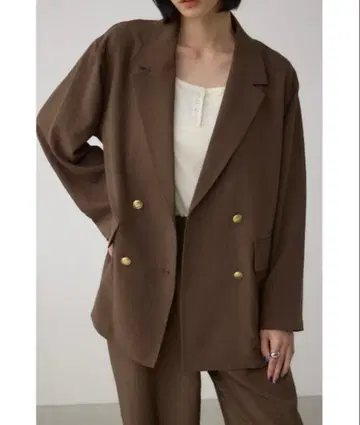 AZULBYMOUSSY 사이드 슬릿 더블 자켓