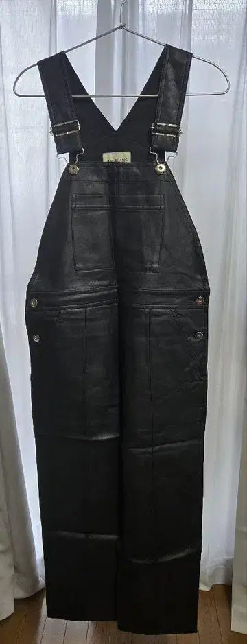 Ray BEAMS 블랙 가죽 살로펫