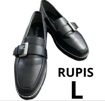 RUPIS 블랙 버클 로퍼 L 사이즈