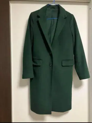 울 블렌드 체스터 코트