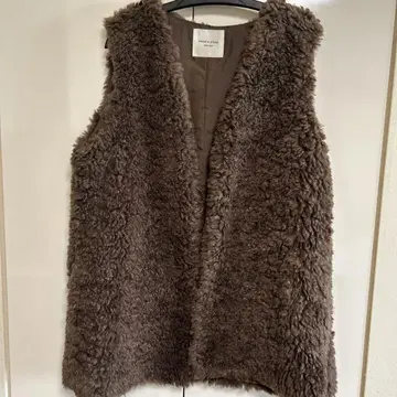 FREAK'S STORE 인조 모피 베스트 프릭스스토어