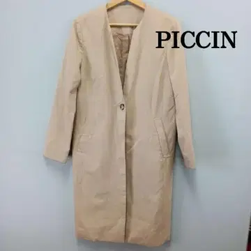 PICCIN V넥 스프링 코트 237