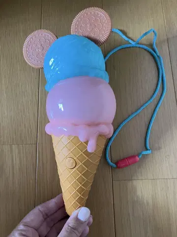 디즈니랜드 아이스크림 콘 모양 라이트